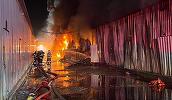 Poluare masivă a aerului în Bucureşti, după incendiul puternic de la Complexul „Dragonul Roşu” / Cel mai afectat, cartierul Berceni, din sudul Capitalei / Comisarul general al Gărzii de Mediu: Depăşire de patru ori a valorii maxim admise