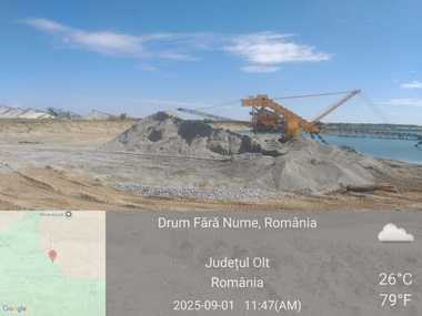 Olt - Controale ale Gărzii de Mediu la firme cu activităţi din domeniul exploatării agregatelor minerale, fabricării betonului şi a mixturilor asfaltice - amenzi de peste 427.000 de lei / Ce nereguli au fost constatate
