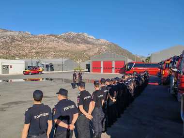IGSU: Pompierii români care au sprijinit autorităţile din Grecia în lupta cu incendiile de vegetaţie şi-au încheiat misiunea