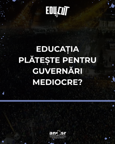 ANOSR anunţă proteste, în toată ţara, în 29 septembrie, faţă de măsurile de austeritate luate în Educaţie