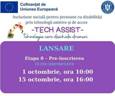 Autoritatea pentru Protecţia Drepturilor Persoanelor cu Dizabilităţi anunţă că începe etapa de pre-înscriere pentru vouchere de aproape 40.000 de lei pentru achiziţionarea de scaune rulante, cadre, orteze şi proteze, aparate auditive, cititoare de ecran