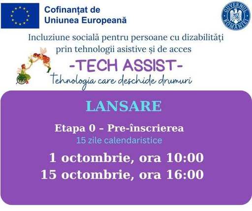 Autoritatea pentru Protecţia Drepturilor Persoanelor cu Dizabilităţi anunţă că începe etapa de pre-înscriere pentru vouchere de aproape 40.000 de lei pentru achiziţionarea de scaune rulante, cadre, orteze şi proteze, aparate auditive, cititoare de ecran