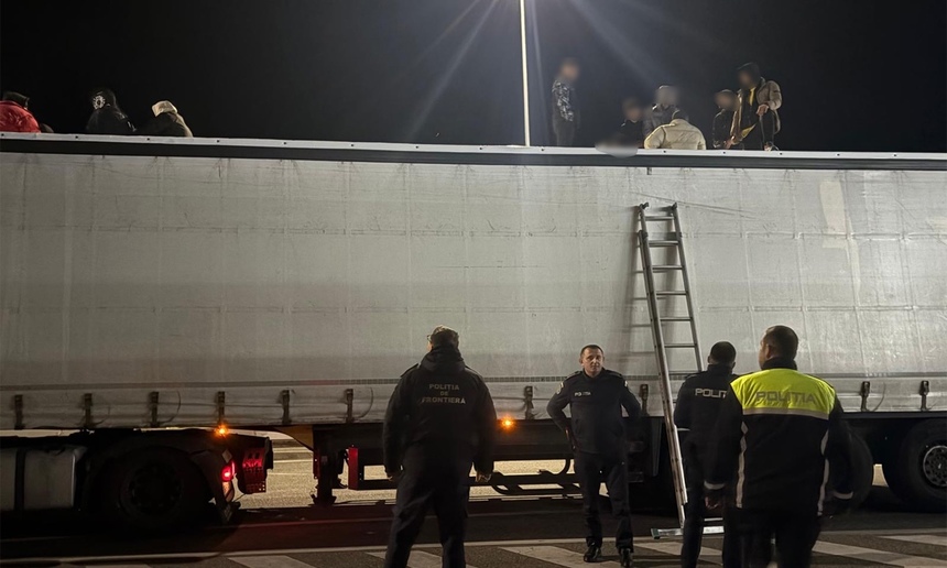 Poliţia de Frontieră: Migraţia ilegală, în primele nouă luni, în scădere cu 80% faţă de 2023/ În acelaşi interval, au fost prinse 800 de persoane care doreau să intre ilegal în ţară şi 500 care încercau să iasă fraudulos 