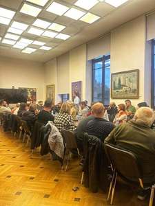 EXPLOZIE ÎN CAPITALĂ - Bujduveanu, după întâlnirea cu proprietarii din imobilul afectat: În perioada următoare, prioritatea noastră e punerea în siguranţă a clădirii şi a zonei înconjurătoare. Locatarii, cazaţi temporar în unităţi hoteliere, pentru 7 zile