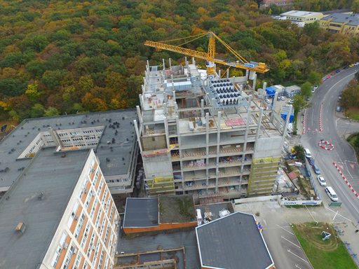 Ministrul Sănătăţii afirmă că lucrările la noul Centru Chirurgical Cardiovascular al Institutului de Urgenţă pentru Boli Cardiovasculare şi Transplant Târgu Mureş avansează conform graficului