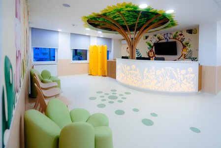 Centru de sănătate mintală pentru copii din Spitalul de Pediatrie Piteşti, reabilitat printr-o investiţie a unei asociaţii private/ Demersul, în contextul dependenţelor tot mai frecvente ale copiilor de sptaţiul virtual - FOTO