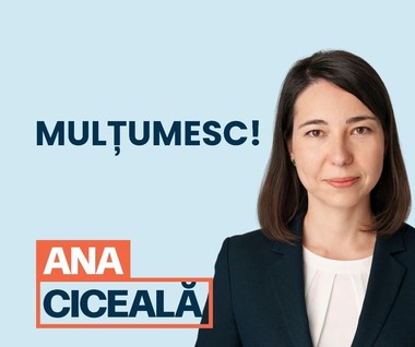 ALEGERI LOCALE PARŢIALE - Ana Ciceală: Am votat în dimineaţa aceasta cu gândul la copiii oraşului nostru, la tinerii oraşului nostru, la toţi bucureştenii şi la cum va arăta oraşul nostru pentru viitor