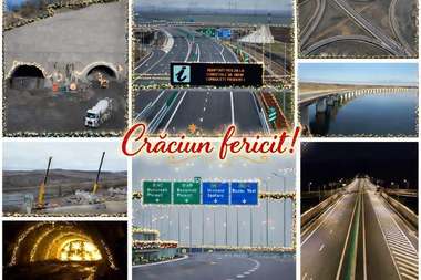 Cristian Pistol (CNAIR): Sărbătorim primul Crăciun cu o infrastructură rutieră de mare viteză care uneşte marile regiuni istorice ale României: Muntenia, Moldova, Oltenia şi Dobrogea / Reţeaua naţională a ajuns la 1.418 km
