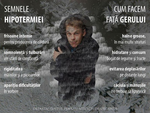 Avertismente din partea autorităţilor, pe fondul temperaturilor foarte scăzute prognozate pentru perioada următoare/ Se recomandă evitarea călătoriilor, dacă acestea nu sunt esenţiale
