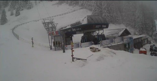 Domeniul schiabil al staţiunii Sinaia, închis miercuri din cauza viscolului