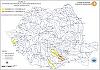 Risc de inundaţii pe râuri din sudul şi vestul ţării, ca urmare a propagării viiturilor formate anterior în amonte şi a topirii zăpezii/ Cod portocaliu în judeţele Giurgiu, Argeş, Dâmboviţa, Ilfov şi Teleorman HARTA
