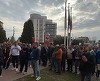 Minerii şi energeticienii protestează din nou, la Târgu Jiu, nemulţumiti că de la 1 aprilie le expiră contractele îmcheiate pe durată determinată/ Răspunsul CE Oltenia - VIDEO