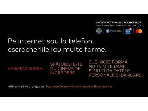 Campanie naţională pentru prevenirea fraudelor, ca răspuns la evoluţia tot mai rapidă a înşelătoriilor comise prin telefon, SMS sau online/ Scenarii folosite de infractori