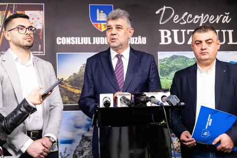 Marcel Ciolacu anunţă înfiinţarea unui centru oncologic la Buzău şi extinderea Spitalului Judeţean