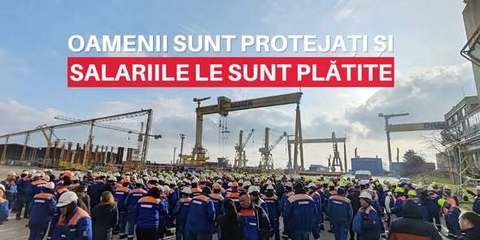 Ministrul Economiei: Astăzi se încheie o etapă pentru Şantierul DAMEN SHIPYARDS Mangalia / Nu abandonăm acest şantier, ba chiar dimpotrivă!  Prioritatea imediată sunt oamenii, plata salariilor restante este în curs