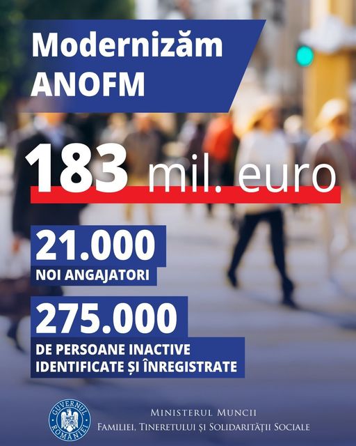 Ministrul Muncii, Florin Manole: Am aprobat astăzi în Guvern modernizarea ANOFM / Miza acestui proiect este una foarte concretă, să creştem şansele reale ale oamenilor de a-şi găsi un loc de muncă