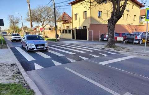 Primăria Capitalei: Siguranţă în trafic! Am început să supraînălţăm trecerile de pietoni din zonele în care şoferii tind să circule cu viteză / De asemenea, avem studiul de fezabilitate pentru suprailuminarea a 140 de treceri