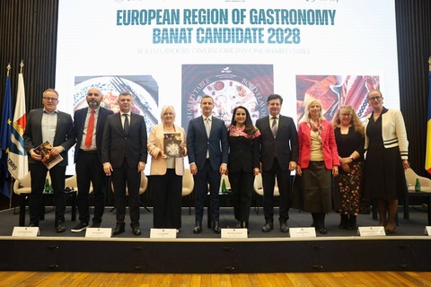 Banatul a primit recomandarea pentru a deveni Regiune Gastronomică Europeană în anul 2028