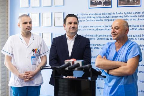Claudiu Damian, fost secretar de stat în Ministerul Sănătăţii, revine la conducerea Spitalului Judeţean de Urgenţă Buzău 
