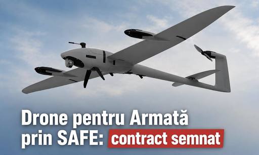 Radu Miruţă anunţă că a fost semnat contractul pentru achiziţia a 34 de sisteme de drone pentru Armata Română prin SAFE/ Acestea vor fi livrate în 2027 şi vor fi utilizate în misiuni de supraveghere