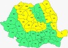 Intensificări ale vântului, vineri, în nordul, centrul şi estul ţării, iar sâmbătă în cea mai mare parte a teritoriului/ Cod galben de vânt puternic în Maramureş, Transilvania, Moldova şi în nordul Dobrogei