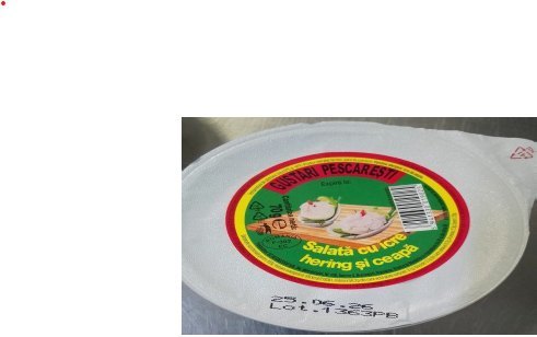 Lot de salată de icre cu hering şi ceapă, rechemat de la consumatori după ce a fost detectată prezenţa bacteriei Listeria monocytogenes