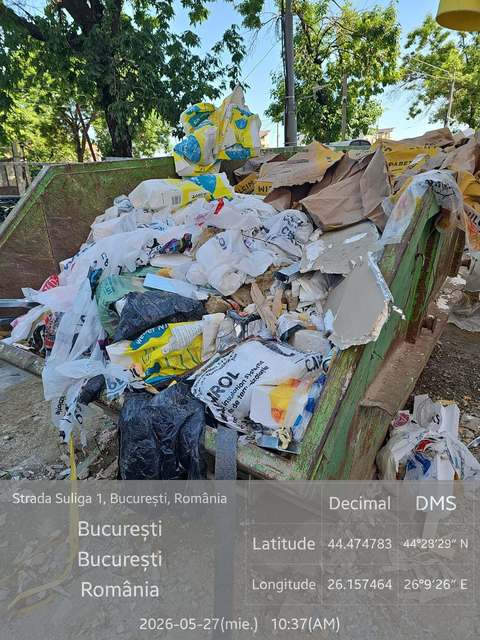 Mai multe şantiere de construcţii din Sectorul 2, vizate de controale ale Gărzii de Mediu / Au fost găsite deşeuri depozitate necorespunzător / Valoarea amenzilor se ridică la 90.000 de lei - FOTO
