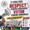UPDATE - Protest al sindicatelor din Educaţie la Bucureşti - Sindicaliştii solicită o salarizare corectă şi resping proiectul Legii privind salarizarea bugetarilor / Circa 20.000 de persoane cer ”negocieri reale şi serioase” de la viitorul Guvern - VIDEO 