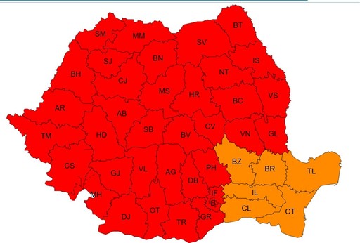 Restricţii de circulaţie pentru vehiculele cu masa totală maximă autorizată mai mare de 7,5 tone pe mai multe sectoare de drum naţional, drumuri expres şi autostrăzi din 36 de judeţe afectate de caniculă