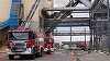 UPDATE - Explozie urmată de incendiu la o hală a unei fabrici de lemn din municipiul Braşov/ A fost activat Planul Roşu de Intervenţie/ Nu sunt victime/ S-a produs o nouă explozie la o altă bandă transportoare/ Incendiul, localizat - VIDEO