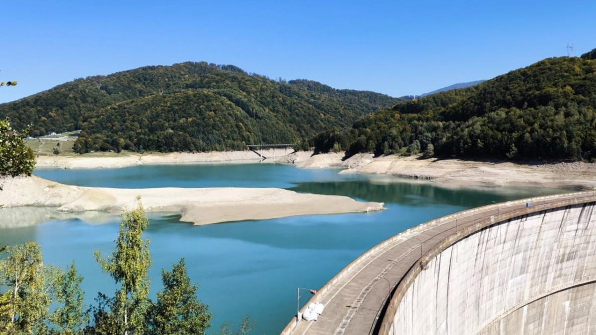 Principalele lacuri de acumulare din România au un grad de umplere de peste 71%