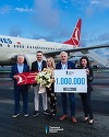 Pasagerul cu numărul 1.000.000, sărbătorit de Aeroportul Internaţional Timişoara