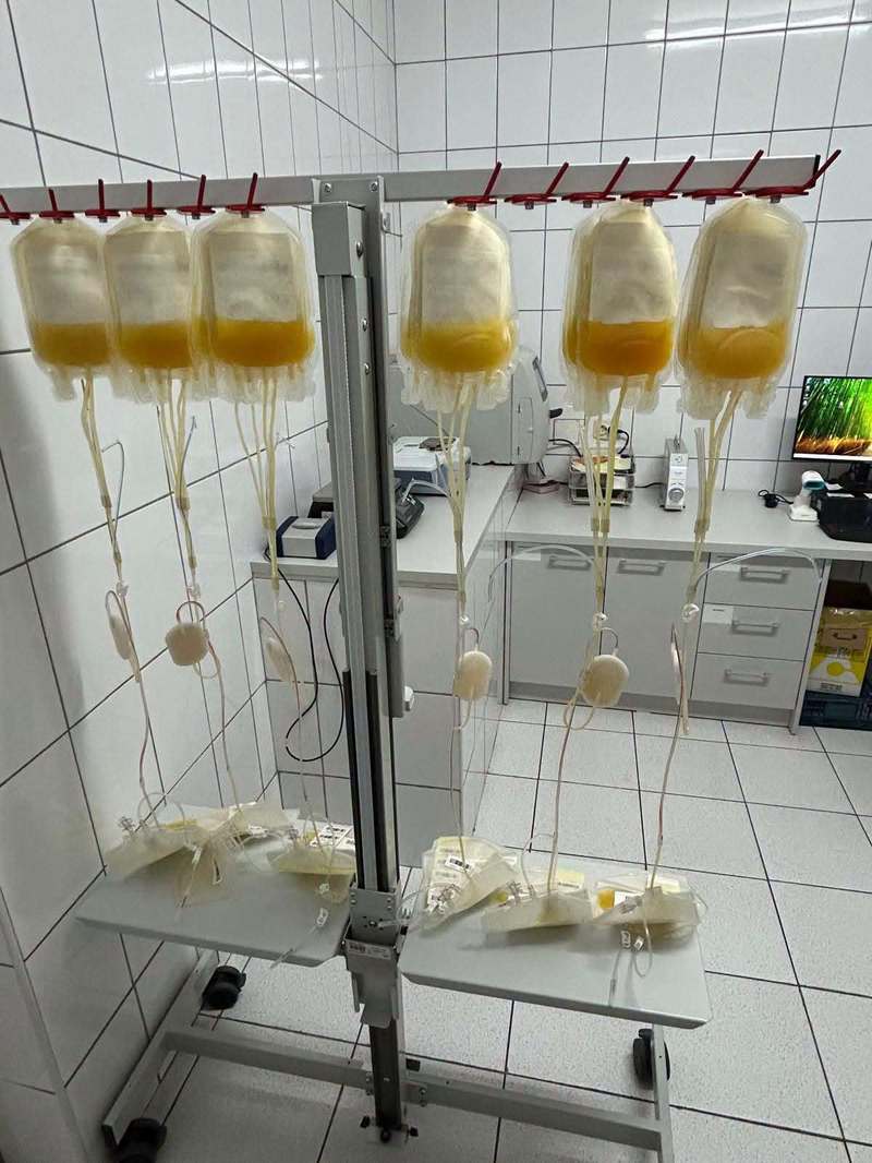 Centrul de Transfuzie Sanguină Bucureşti introduce un nou component sanguin – amestec (pool) de concentrate trombocitare deleucocitat