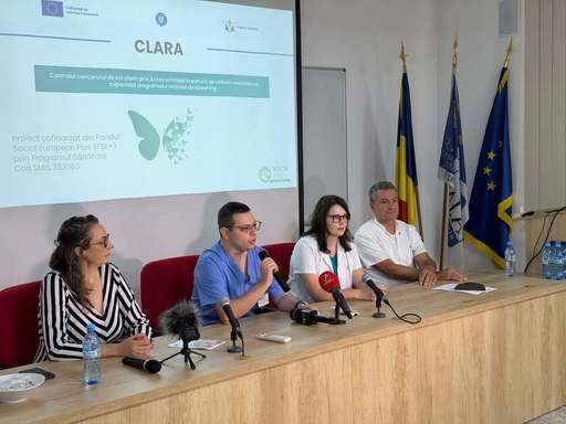 Cum îşi propune proiectul Clara să reducă povara cancerului de col uterin din România. Ţara noastră are cea mai mare mortalitate din UE din cauza acestei boli