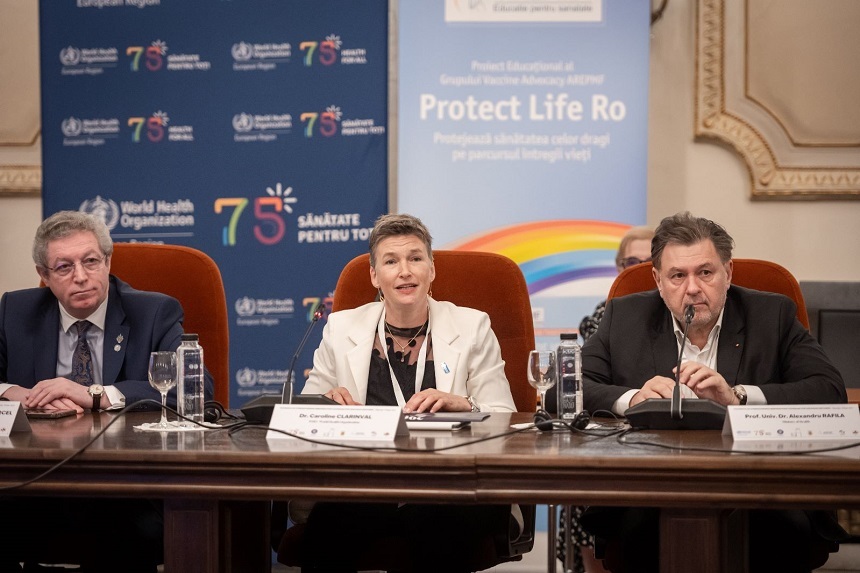 Acoperirea vaccinală pentru refugiaţii ucraineni, discutată de medicii de familie români într-un workshop organizat de Biroul de ţară al OMS