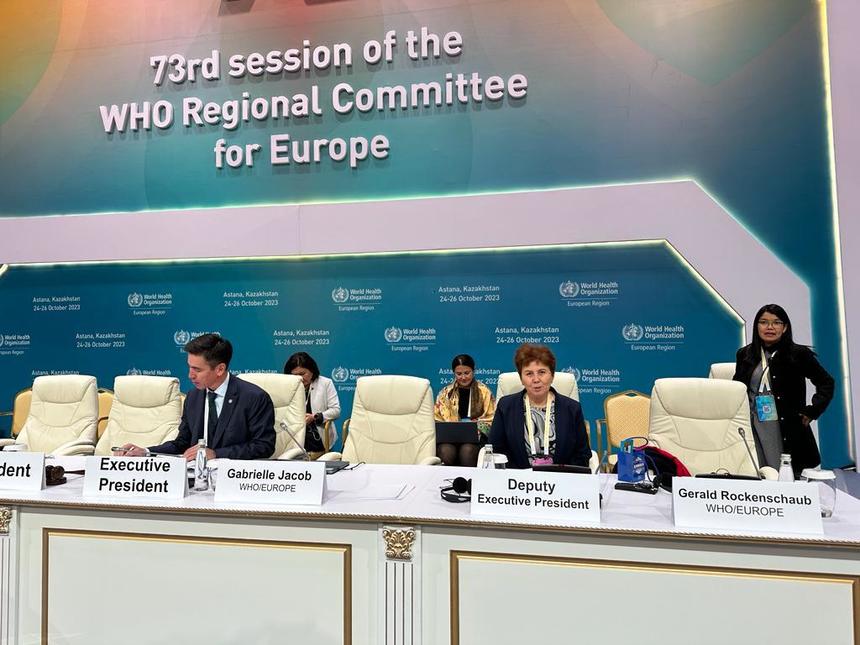 Reuniunea OMS Europa – Adriana Pistol, aleasă vicepreşedinte / Alexandru Rafila a punctat eforturile statelor membre privind dezvoltarea unei strategii comune în domeniul resurselor umane în sănătate