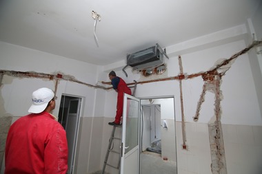 Investiţii ample cu fonduri europene, la Spitalul TBC din Galaţi / Preşedinte CJ: Montăm sisteme moderne de curăţat aerul de microbi şi refacem partea electrică

