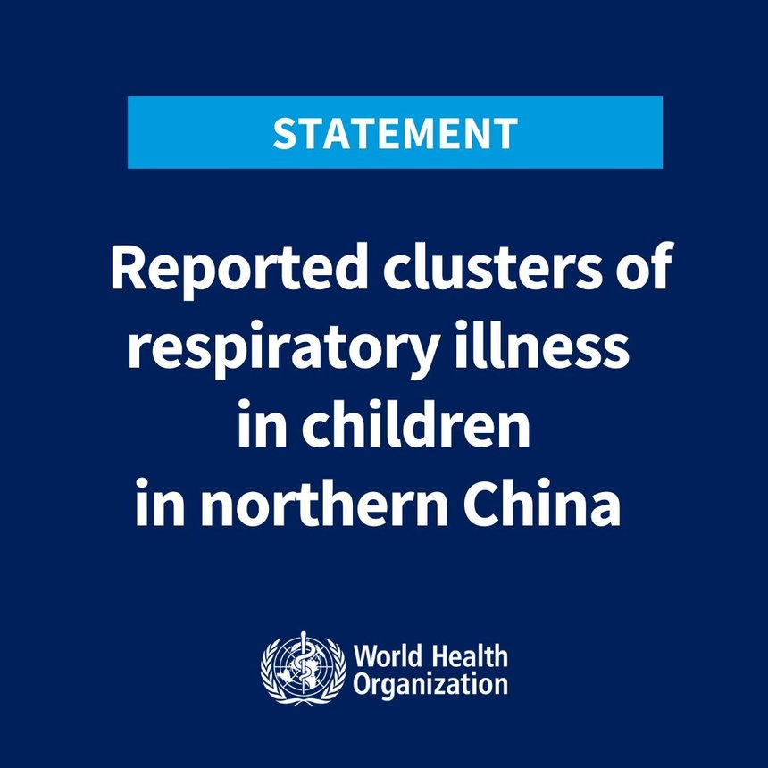 OMS este îngrijorată de o creştere a numărului de boli respiratorii în China