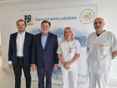 Alexandru Rafila, în vizită la Spitalul de Boli Infecţioase Timişoara: Aici va fi cea mai mare platforma imagistică din vestul ţării