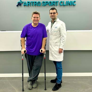 Pavel Bartoş anunţă că a fost operat de menisc: Recuperare uşoară să am, pentru că e una de lungă durată şi tare mult de muncă, dar va fi bine - FOTO 