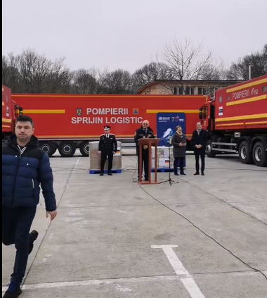 Organizaţia Mondială a Sănătăţii a donat sistemului integrat de urgenţă din România echipamente medicale în valoare de peste 400.000 de euro / Raed Arafat: Colaborarea noastră cu OMS şi cu Germania s-a intensificat în ultimii doi ani  - VIDEO