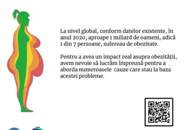 INSP, de Ziua Mondială de Luptă Împotriva Obezităţii: În România, 2 din 100 de persoane se aflau în evidenţă cu diagnosticul de obezitate în anul 2022 / Obezitatea infantilă, una dintre cele mai grave probleme de sănătate din secolul XXI / Recomandări