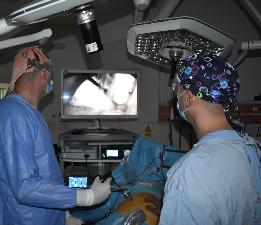 Prima intervenţie chirurgicală ghidată la Spitalul Militar Sibiu