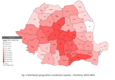Institutul Naţional de Sănătate Publică: 10.607 cazuri confirmate cu rujeolă, din care 12 decese / Cele mai multe îmbolnăviri, în judeţul Braşov