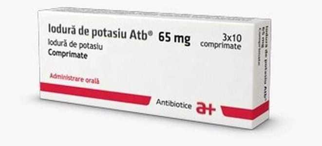 Farmaciile vor păstra încă un an comprimatele de iodură de potasiu comandate de stat la începutul războiului din Ucraina