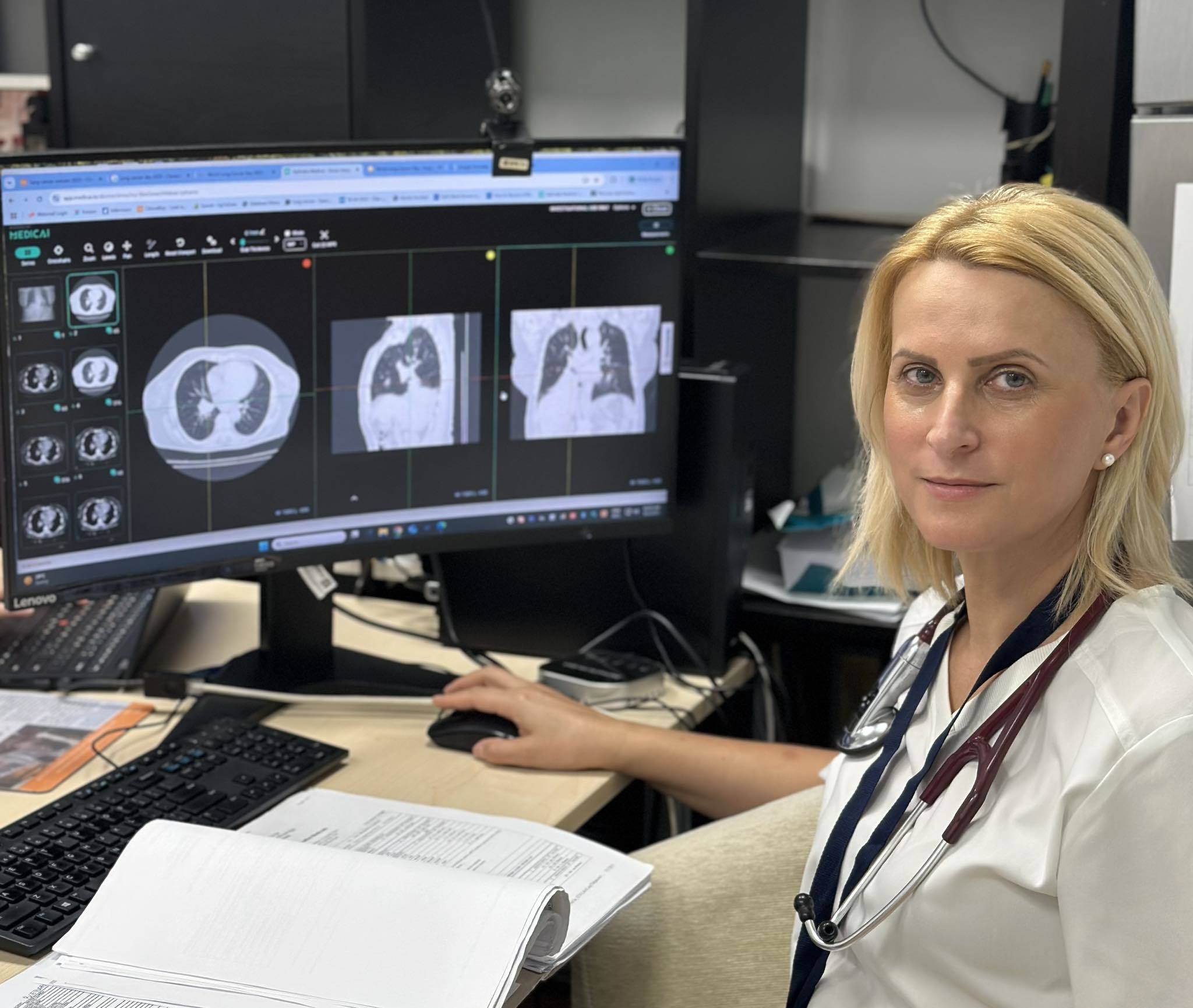 Medicul Beatrice Mahler: La fiecare 2 minute în lume un om află un diagnostic greu - are cancer pulmonar / Viitorul nu sună bine fără intervenţii clare şi precise