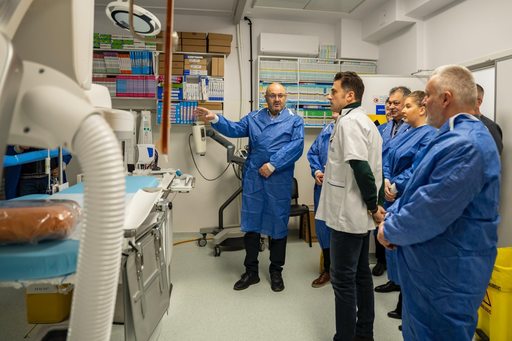Angiograf de ultimă generaţie, la Spitalul Judeţean de Urgenţă Piteşti / Investiţie de peste un milion de euro - FOTO