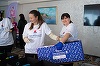 Maraton de voluntariat Cutia Bebeluşului la Constanţa - 150 de cutii pregătite pentru mame şi nou-născuţi