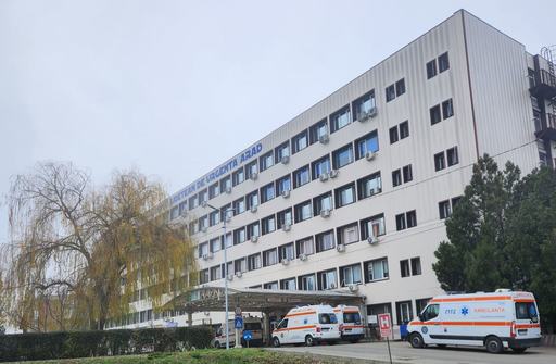 Pacient cu fractură de claviculă, operat la Spitalul Judeţean Arad printr-o tehnică avansată de anestezie loco-regională