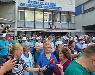 UPDATE - Grevă generală în Sănătate – Sindicaliştii SANITAS au declanşat conflictul, nemulţumiţi de Legea salarizării şi lipsa dialogului social / Peste 500 de spitale vor asigura doar asistenţa medicală şi serviciile esenţiale/ Mesajele unor lideri FOTO